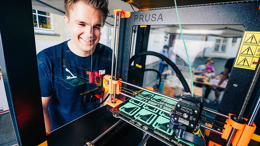 3D-Druck im StudentLab3D der Universität Padeborn.