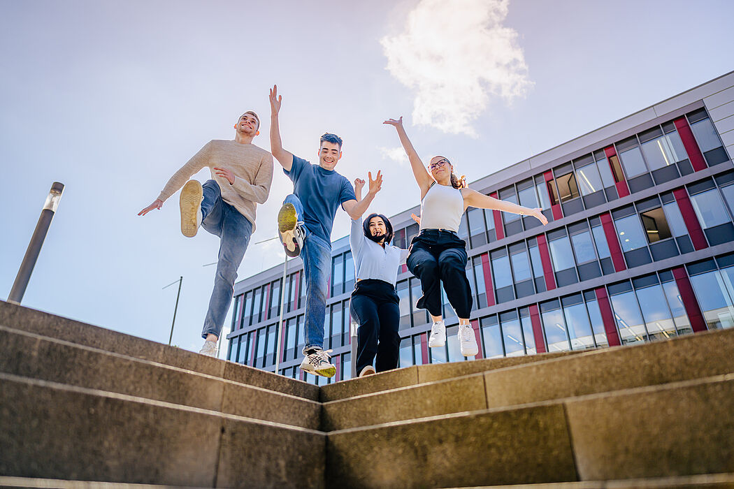 Studierende an der Uni Paderborn